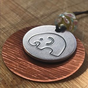 Customizable elephant necklaces!